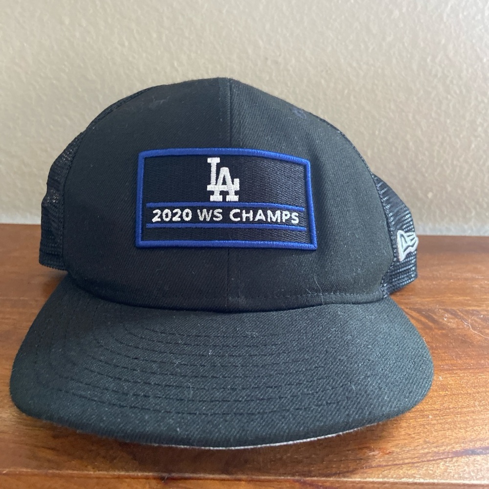 Los Angeles Dodgers World Series Champions trucker hat